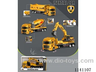 Inertia construction vehicle 3 models mixed