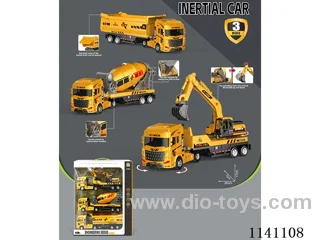 Inertia construction vehicle 3 models mixed