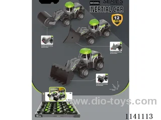 Inertia construction vehicle bulldozer, mill, shovel (12pcs/box)