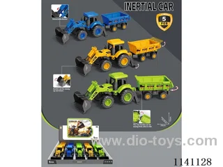 Inertia Wheels Engineering Vehicle 3 Colours Mixed Pack (5pcs/box)