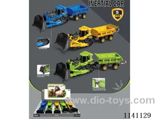 Inertia Track Engineering Vehicle 3 colours mixing (5pcs/box)