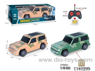 1:16 27MHZ 4ch rc car not included battery