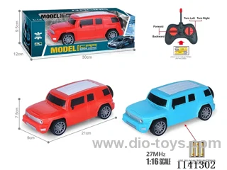 1:16 27MHZ 4ch rc car not included battery
