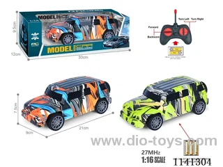 1:16 27MHZ 4ch rc car not included battery