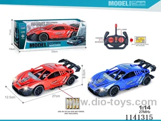 1:14 27MHZ 4ch rc car withlight not included battery