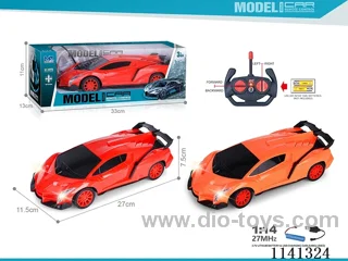 1:14 27MHZ 4ch rc car withlight included battery