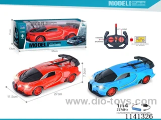 1:14 27MHZ 4ch rc car withlight included battery