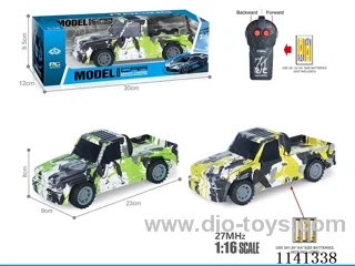 1:16 27MHZ 2ch rc car not included battery