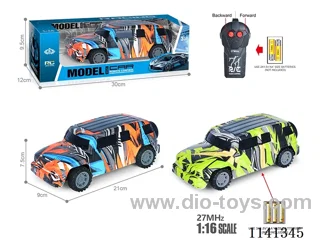 1:16 27MHZ 2ch rc car not included battery
