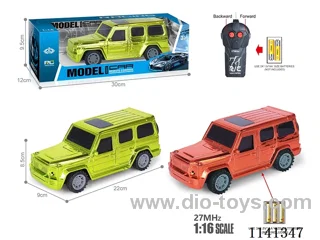 1:16 27MHZ 2ch rc car not included battery