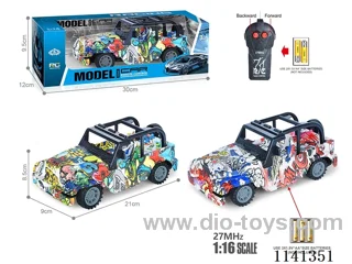 1:16 27MHZ 2ch rc car not included battery