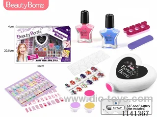 Nail Art Set with Electric Nail Polishers (1xAAA,not included)