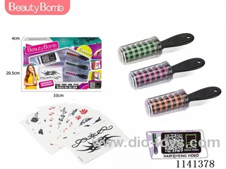 Tattoo Set with Hair Colour Stick
