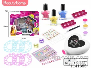Nail Art Set with Electric Nail Polisher (1xAAA, not included)
