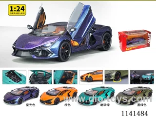 1:24 pull back alloy car W L/M