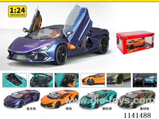 1:24 pull back alloy car W L/M
