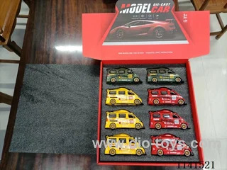 1：24 pull back alloy car W L/M