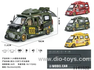 1：24 pull back alloy car W L/M