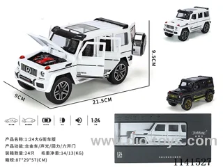 1：24 pull back alloy car W L/M