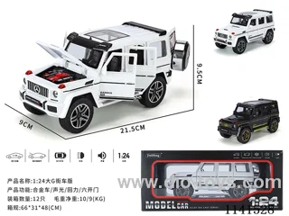 1：24 pull back alloy car W L/M