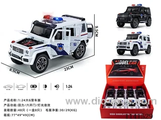 1：24 pull back alloy car W L/M