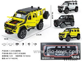 1：24 pull back alloy car W L/M