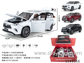 1：24 pull back alloy car W L/M
