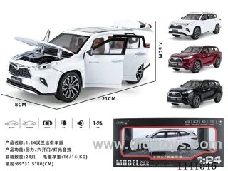 1：24 pull back alloy car W L/M