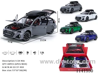 1：24 pull back alloy car W L/M
