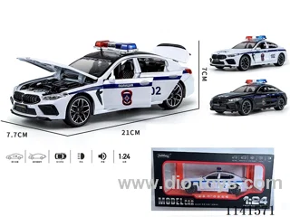 1：24 pull back alloy car W L/M