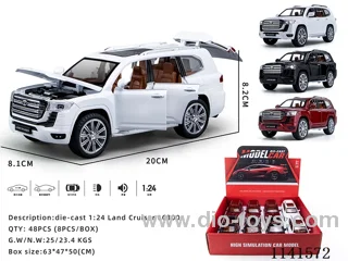 1：24 pull back alloy car W L/M