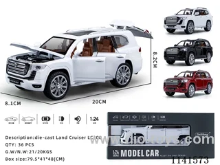 1：24 pull back alloy car W L/M