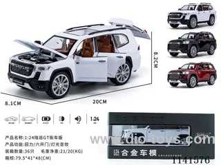 1：24 pull back alloy car W L/M