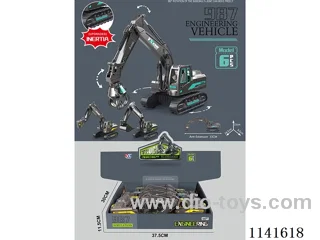 Inertia construction vehicle 6pcs