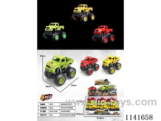 Big Wheel Climbing Pick-up Truck 9pcs