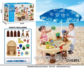 Beach table toy in color box