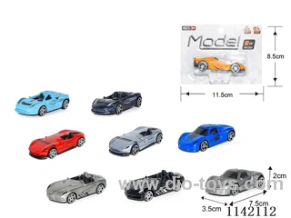 Scooter Alloy Car 1:64 (Painted)