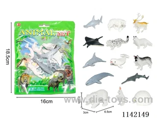 Polar Sea Animals 14 Assortment
