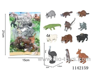 Wild Animals 12 Assorted