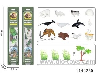 12 6-pack Arctic Sea Animals