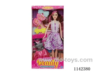 11.5 inch solid movable joints fashion barbie