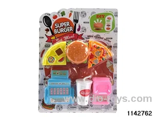 Play House Cashier Burger Toys