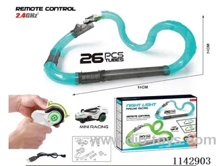 R/C Glow-in-the-Dark High Speed Tube Car includes battery