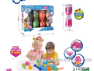 Expanded Snow Cream 4 cans*4 colours (Long Hourglass Jar/40g*4)