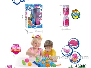 Expanded Snowflake Sand 2 cans*2 colours (Long Hourglass/40g*2)