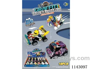 Alloy Doodleback Car & Plane (3 mixes, 24pcs/box)