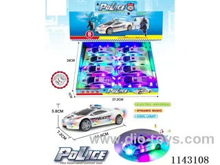 Bright Benzene Police Car