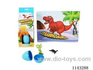 8 Mixed Dinosaur Egg Puzzles
