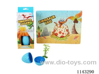 8 Mixed Dinosaur Egg Puzzles