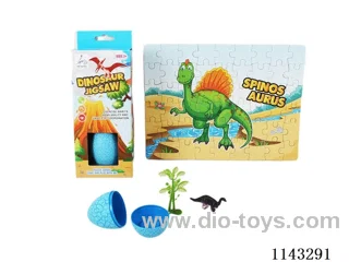 8 Mixed Dinosaur Egg Puzzles
